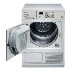 Miele T8164 Heat Pump Tumble Dryer, 7kg Load, A+ Energy Rating, White